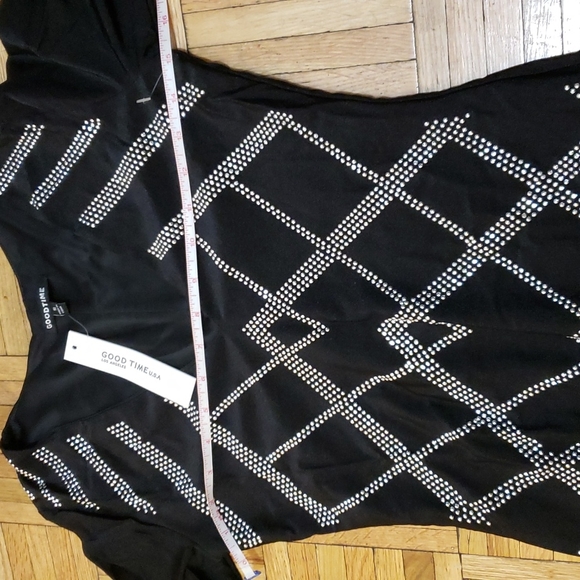 Nwt! Good Time Los Angeles Studded Back Dress - Picture 6 of 7